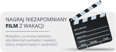 Nagraj niezapomniany film z wakacji